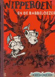 Book-cover van Wipperoen en de Babbeloezer. Klik om afbeelding in het groot te zien (110 KB)
