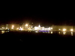 Trieste vanaf de pier at night