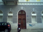 De ingang van Longobardi's faculteit