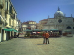 Een van de 100 pleinen in Venetie