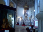Curieus museum ter ere van de geboorte van de viool, met Vivaldi deuntjes
